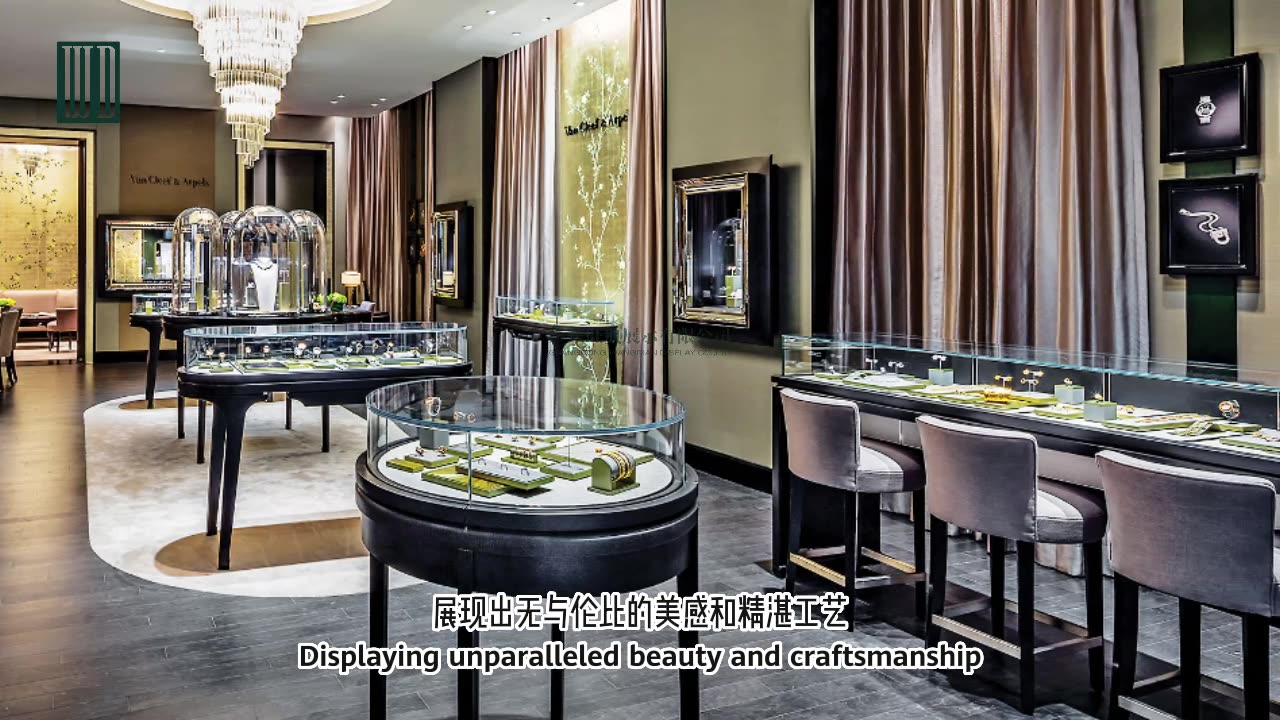 High-end luxury jewelry showcase project in Shenzhen