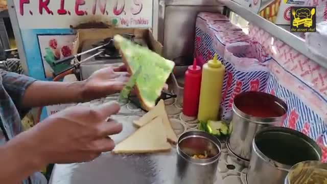 Mumbai special Sandwich | Mumbai street food