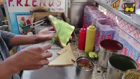 Mumbai special Sandwich | Mumbai street food