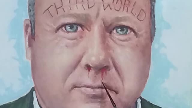 America is third world | aleXXX jones | Mini Masterpieces | Painting