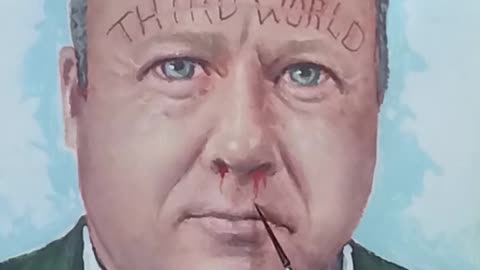 America is third world | aleXXX jones | Mini Masterpieces | Painting