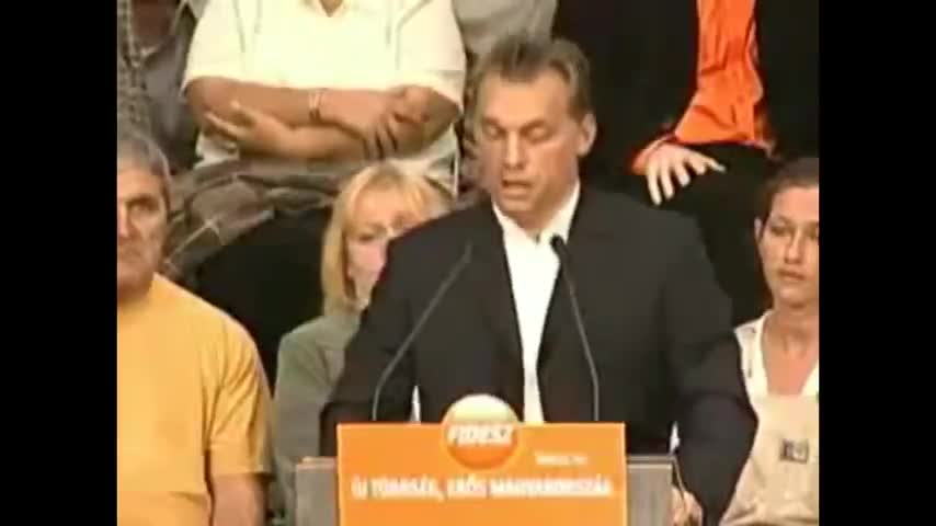 Orbán Viktor kettő évtizeddel ezelőtt