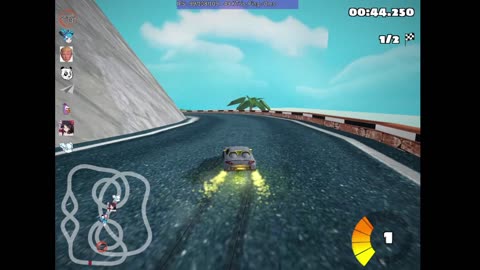 SuperTuxKart But Is A Mercedes-Benz SLR McLaren (Seaside XTR)