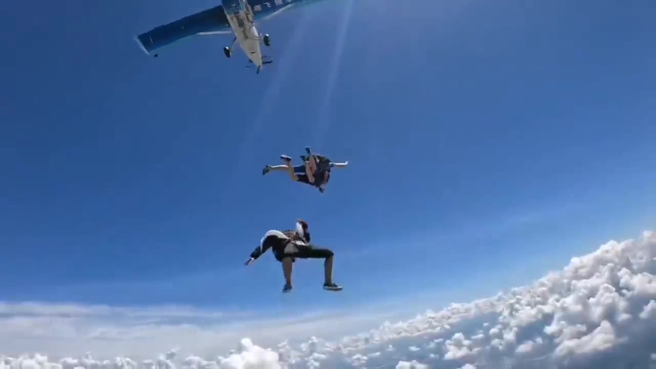 skydiving