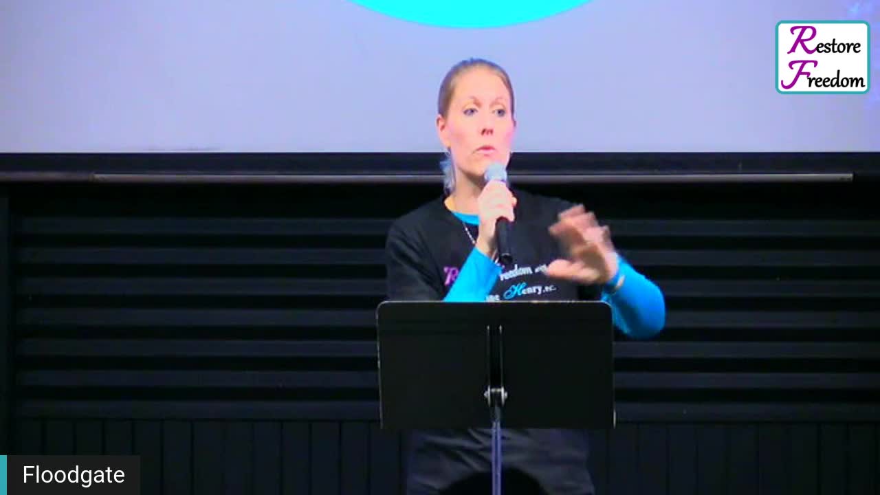 Katherine Speaking at Floodgate Church Jan 16 '21