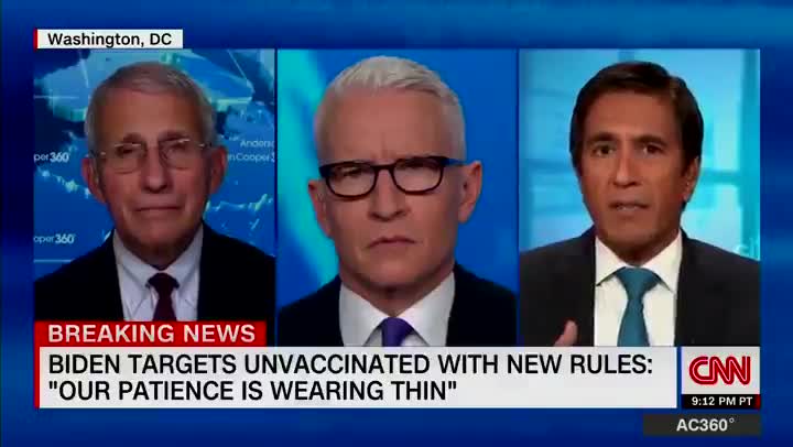 Fauci Unsure Of Vaccine Effectiveness Compared To Natural Immunity
