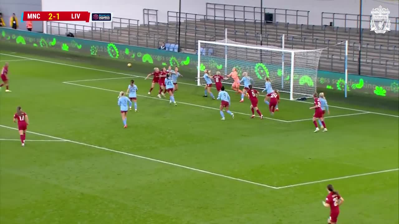 HIGHLIGHTS_ Manchester City 2-1 Liverpool Women _ Stengel scores as Reds fall short