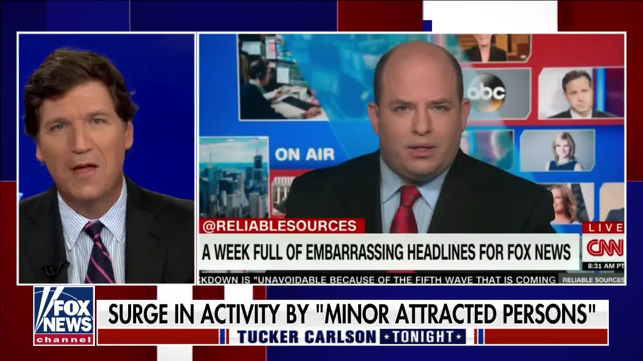 Tucker Carlson report on pedophilia outbreak at CNN