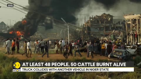 Nigeria: Fuel tanker explosion kills 48, 50 cattle burnt alive | Latest English News | WION