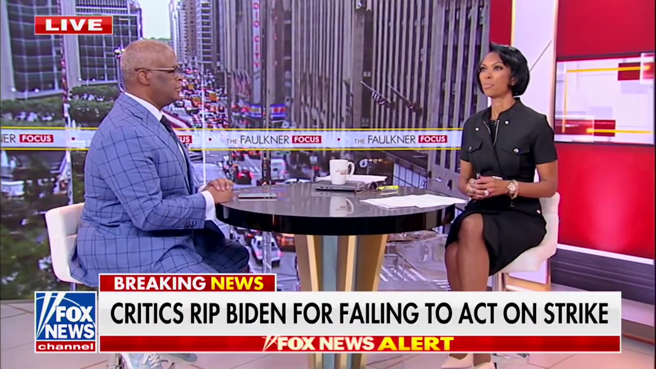 Charles Payne Says Biden Admin Displayed 'Massive Indifference To Americans' By Not Halting Strike