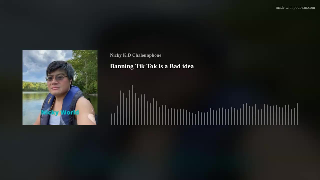 Banning Tik Tok is a Bad idea