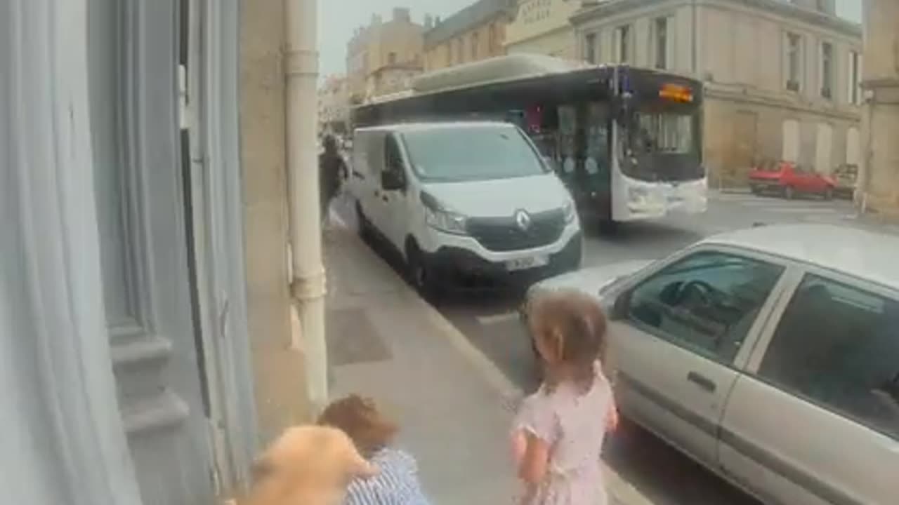 A Black Immigrant Attempts To Kidnap A Young White Girl in France