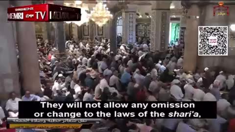 A Palestinian scholar from the Al-Aqsa Mosque in Jerusalem sends a message to the “Queers