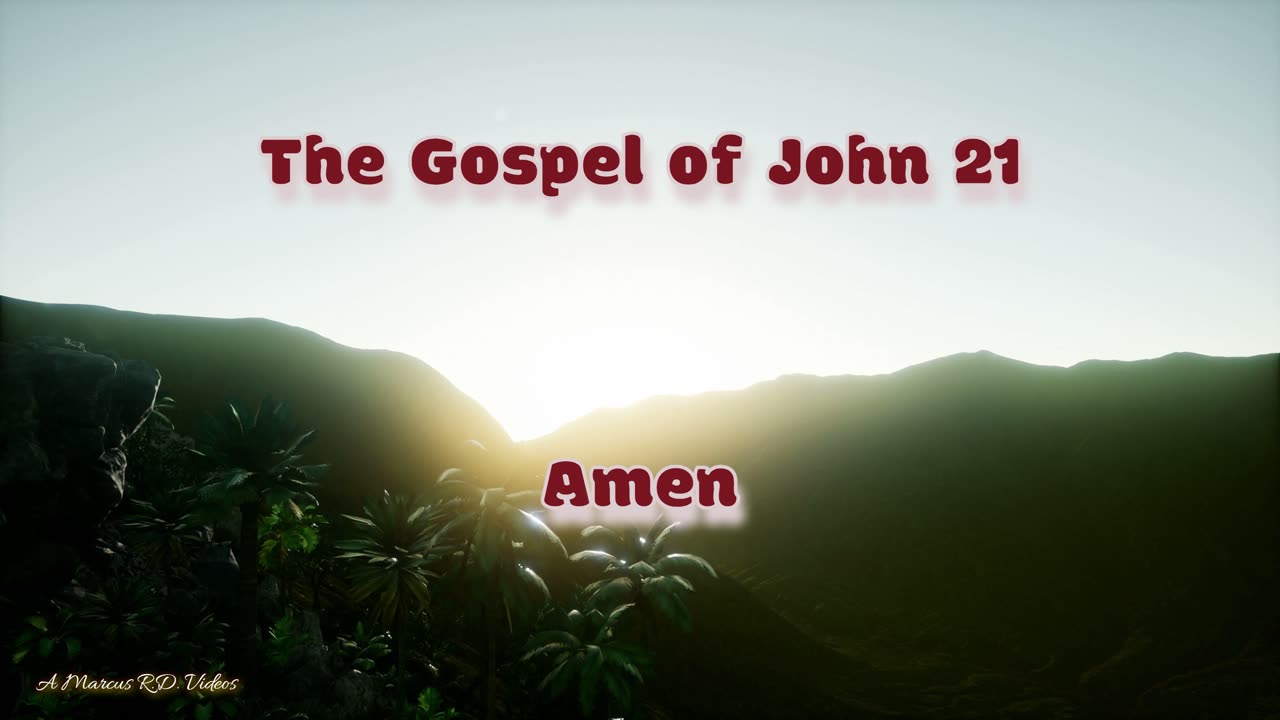 The Gospel of John 21