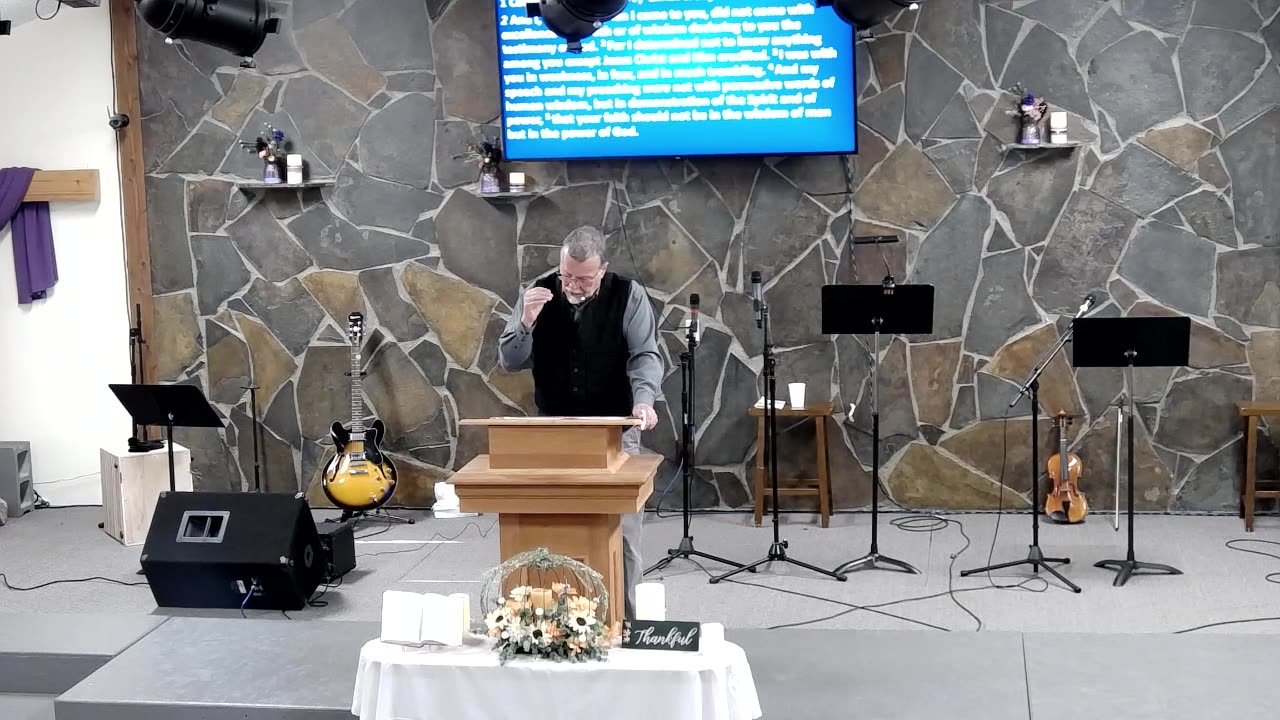 9-29-2024 Pastor Dustin (The Whole Counsel Of God 10)