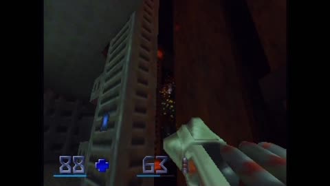 Quake II Playthrough (Actual N64 Capture) - Descent to Core