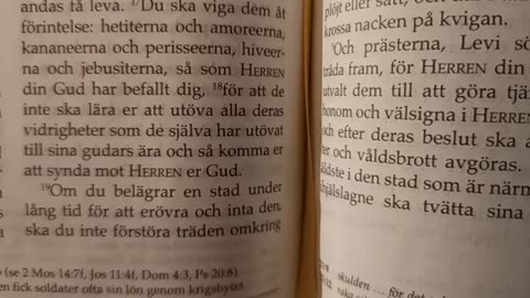 Femte Moseboken. Krigslagar. Örebro 10 Febr. 2022