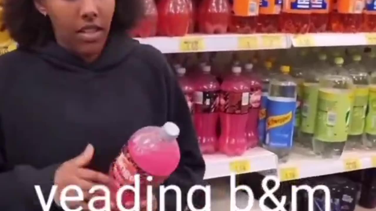 Yeading, West London B&M’s CCTV later releaved that they had spat in over 17