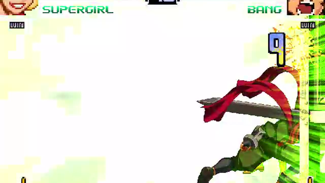 Bang Shishigami (Me) vs Supergirl