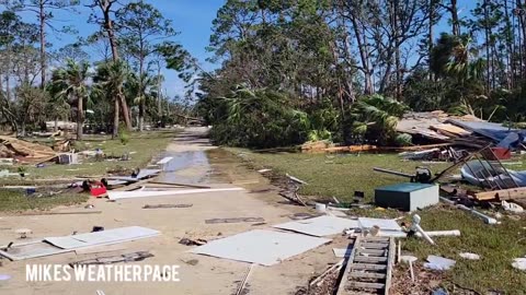 Damage Hurricane Helene