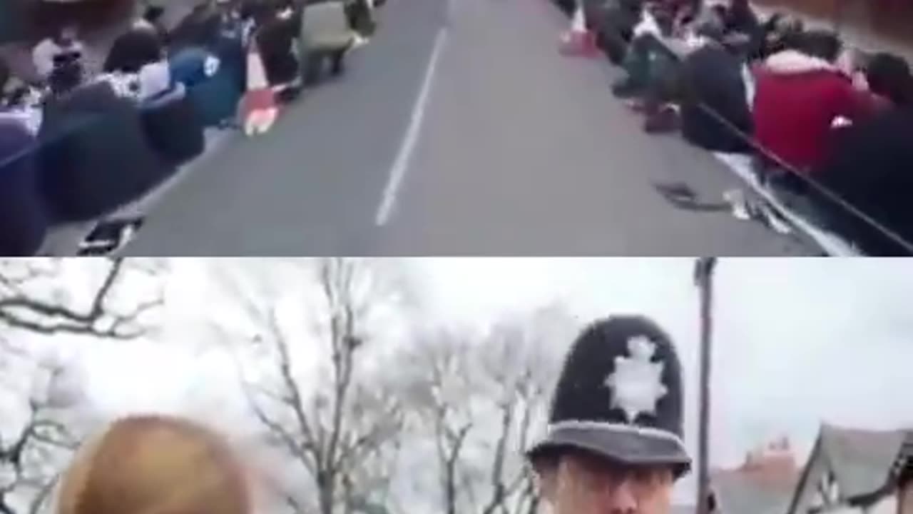 London - Christian woman arrested for silently praying while hordes of invaders pray in the streets
