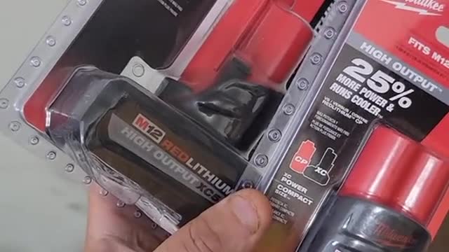 New Milwaukee M12 Batteries