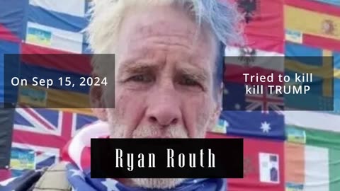 Ryan Routh - SECOND TRUMP ASSASSINATION ATTEMPT: Democrats are a threat to society