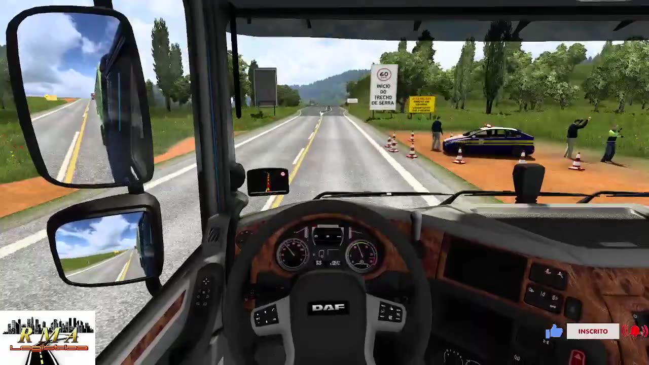 ETS 2 Mapa Mário Save real __ Segunda viagem com o nosso caminhão Medianeira x Chapecó