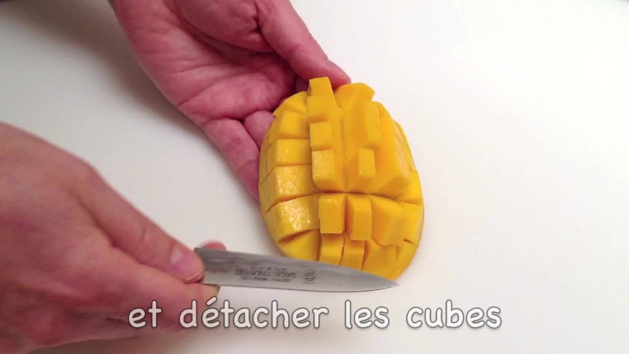 Comment Couper et Peler une Mangue