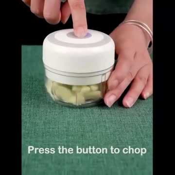 Electric Mini Garlic Mincer 100/250ML USB Vegetable Onion Chopper