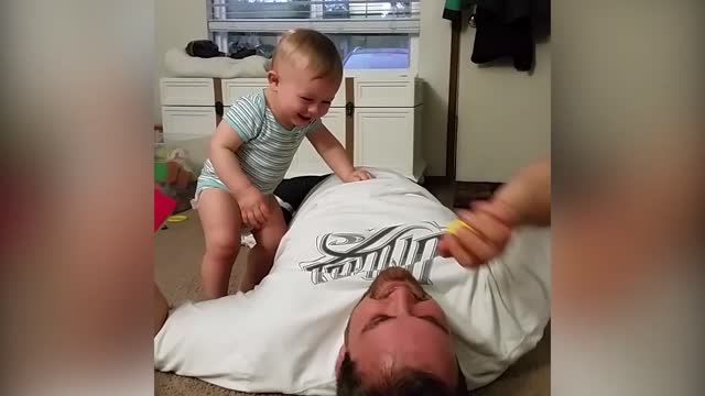 Funniest Baby and Daddy moments! - Cute!