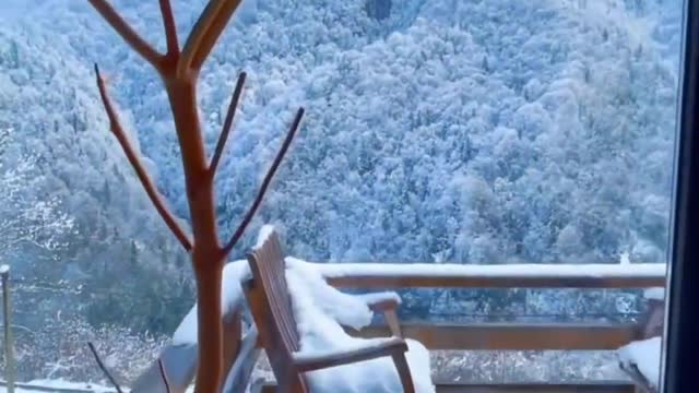 ve you 10w. A month, how long will you stay here? We will watch the snow together th