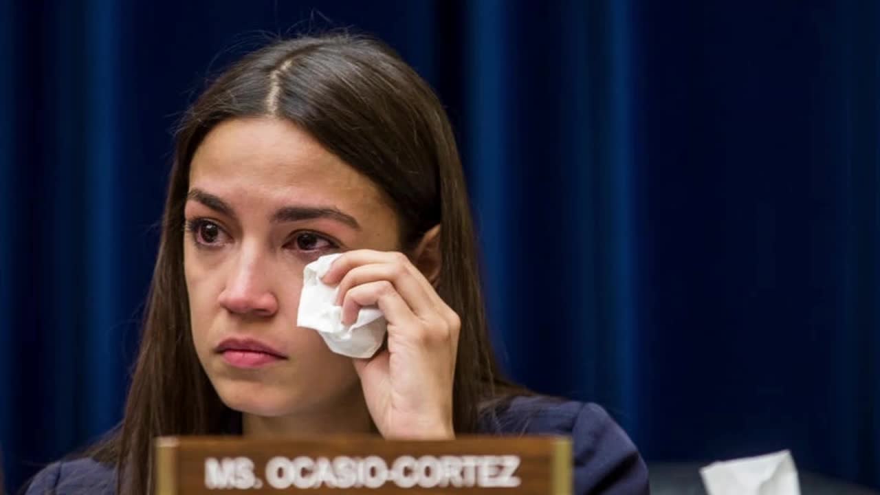 Crying AOC!