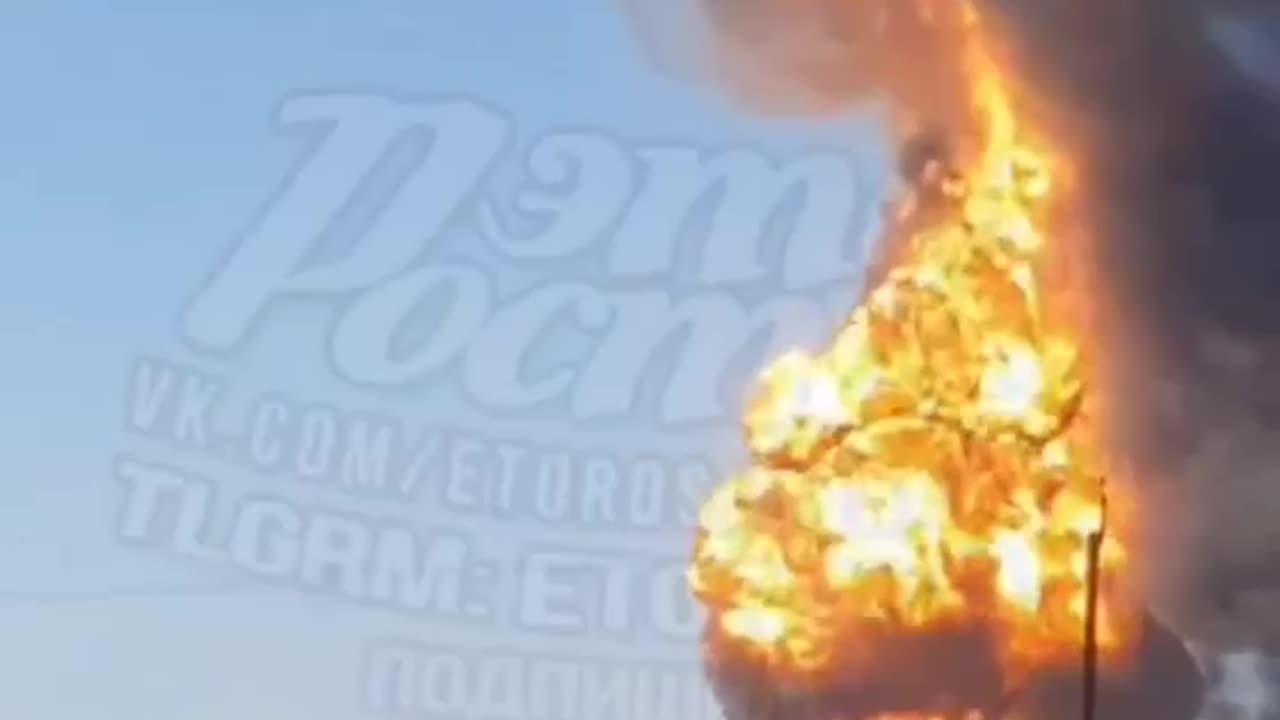 ⚡️🔥 Oil depot near Rostov: a secondary explosion again!