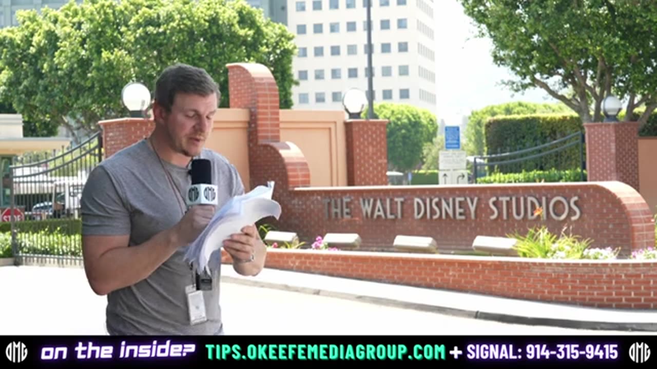 OMG O'KEEFE MEDIA GROUP JAMES O'KEEFE DISNEY'S EVIL PUSH