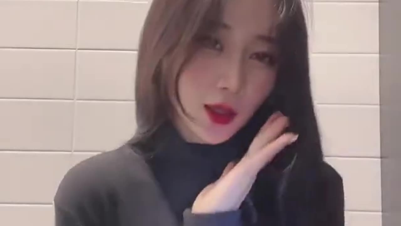 Korean hot girl tiktok video