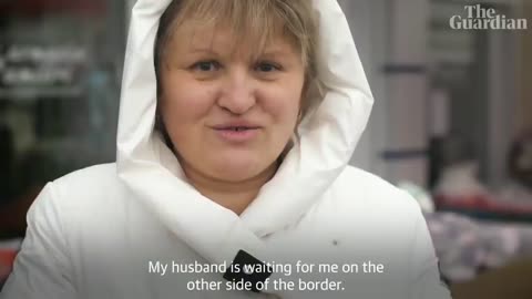 The people forced to flee Putin's war in Ukraine: ‘I’m pregnant, I left my husband behind’