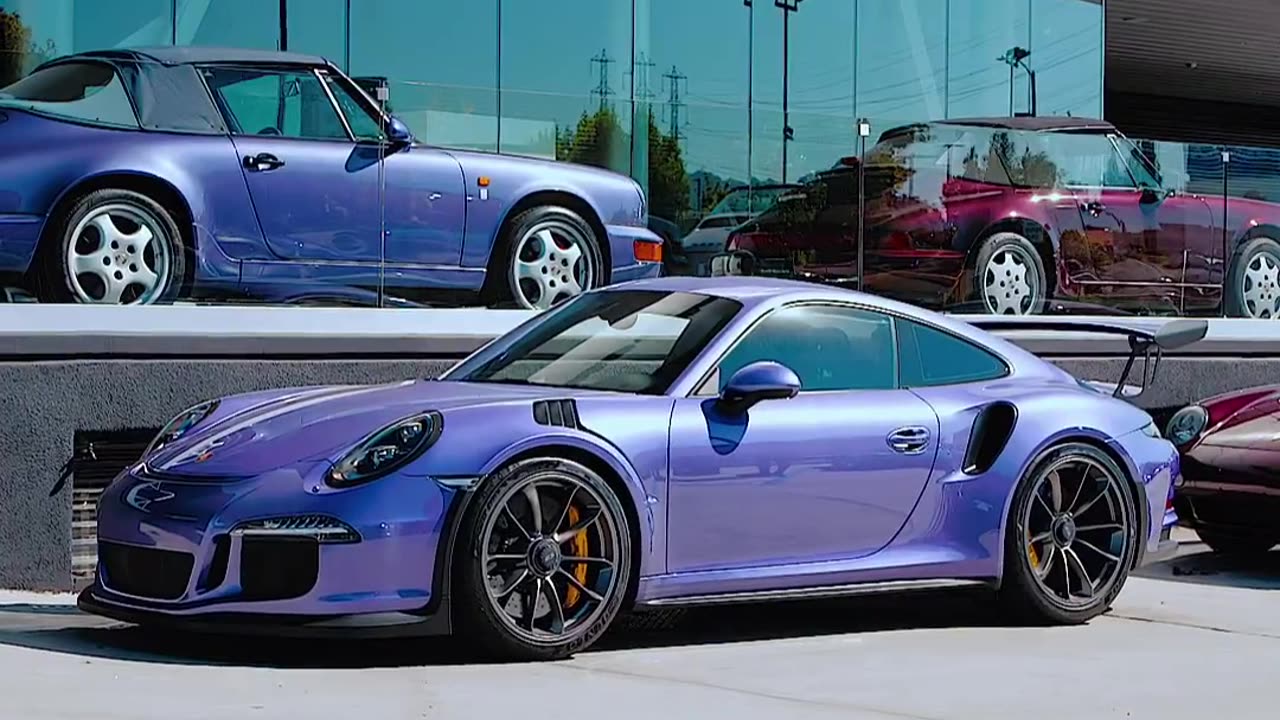 Porsche GT3 Rs in Vivola purple metalic👿