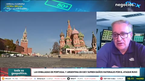 "Rusia no ha lanzado misiles contra las embajadas Occidentales. Habrán sufrido daños colaterales"