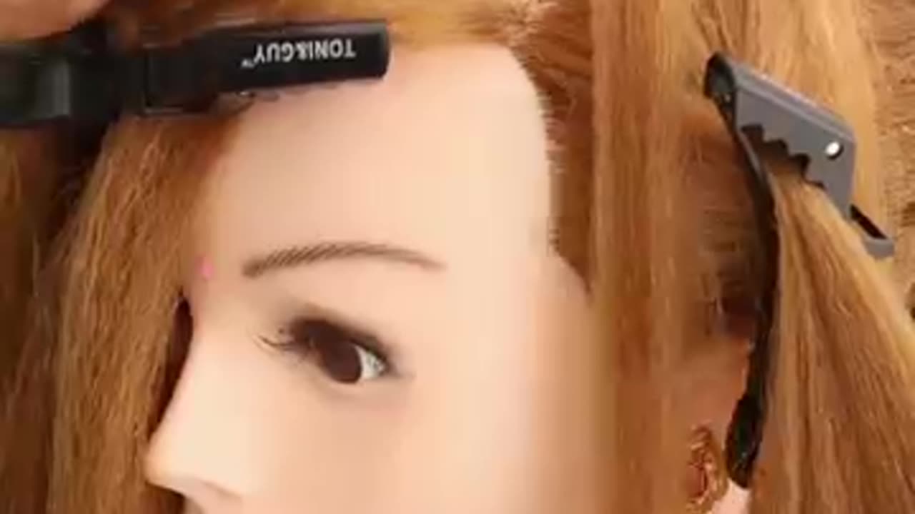 Easy & simple open hairstyle beautiful