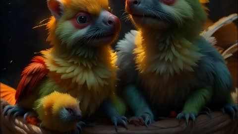 From Banana to New Species: AI's Incredible Transformation! #ai #birds #trending #trendingshorts
