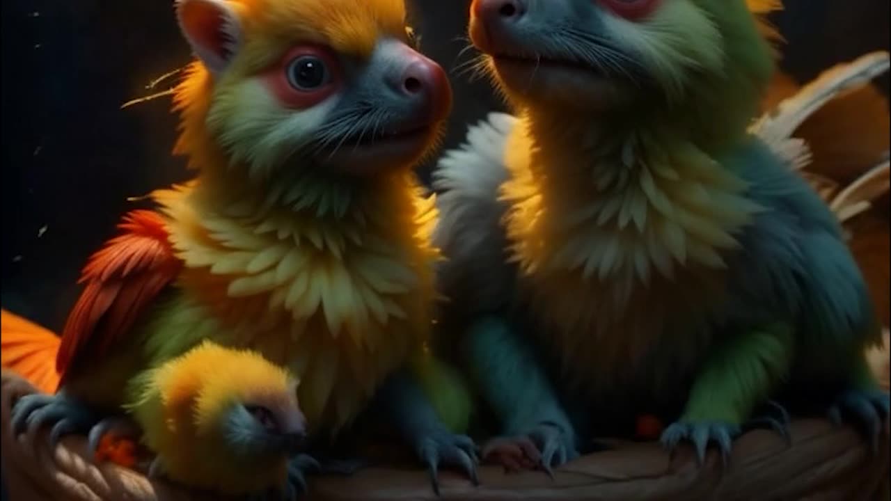 From Banana to New Species: AI's Incredible Transformation! #ai #birds #trending #trendingshorts
