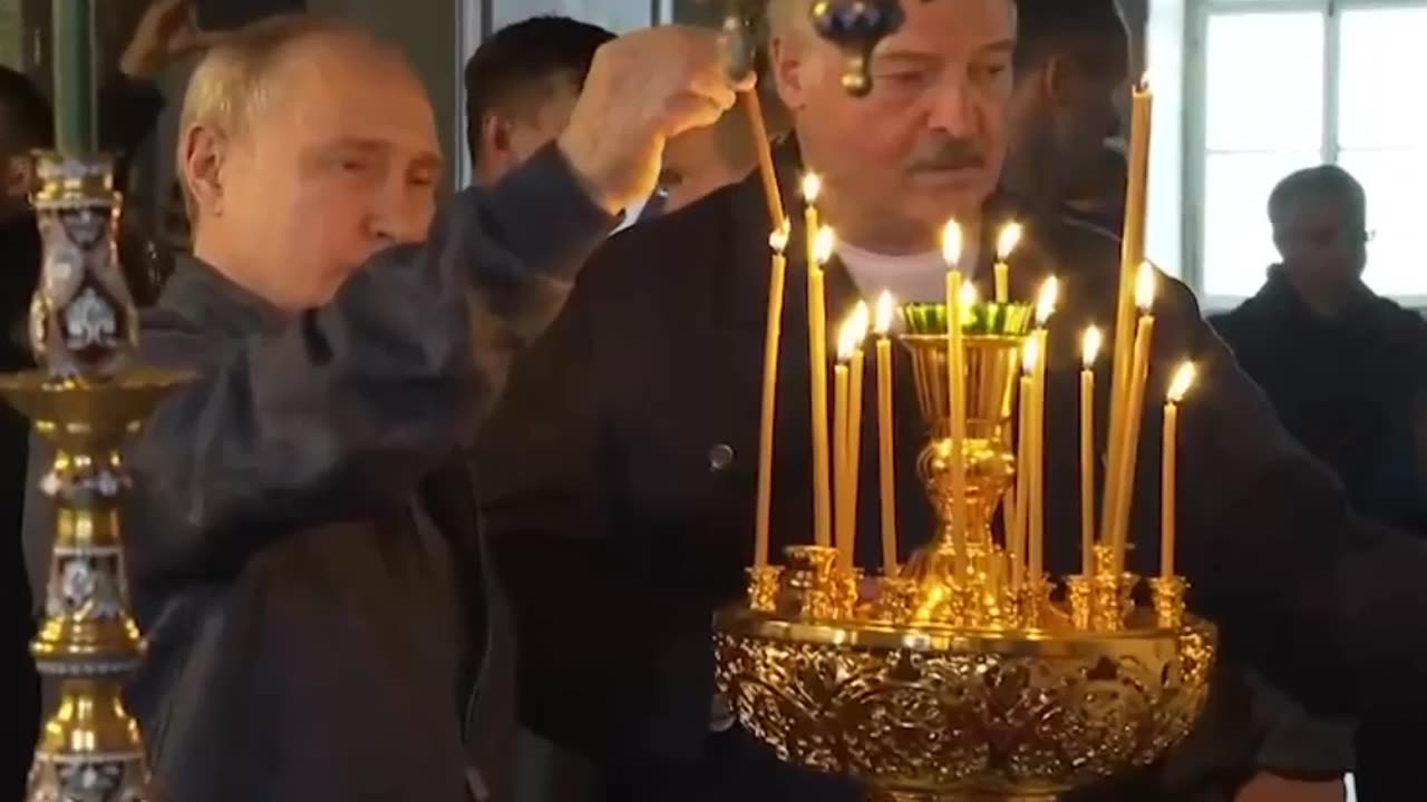 Putin attempting to spark an interest in Lukashenko to Orthodox Christianity