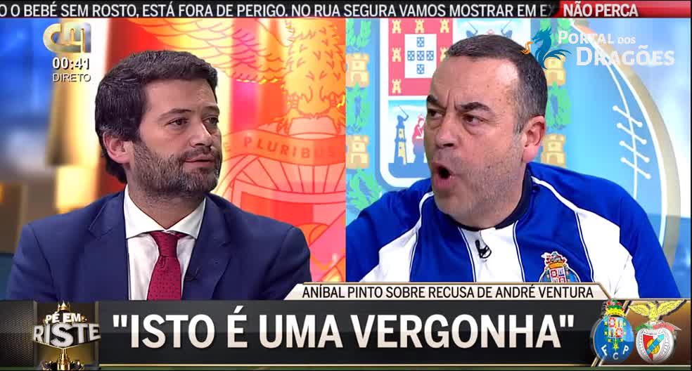 André Ventura e camisola do FC Porto