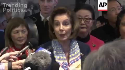 Pelosi downplays "COVID-19"