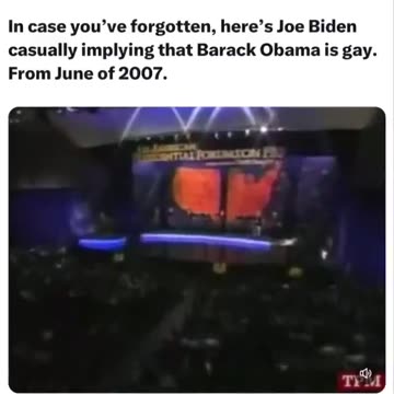 The day Joe Biden confirmed that Barack Obama is gay