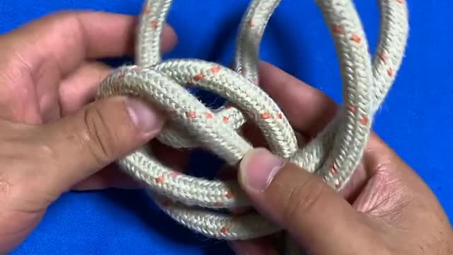 How to Tie the knotting skills in life, you can learn at a glance #65