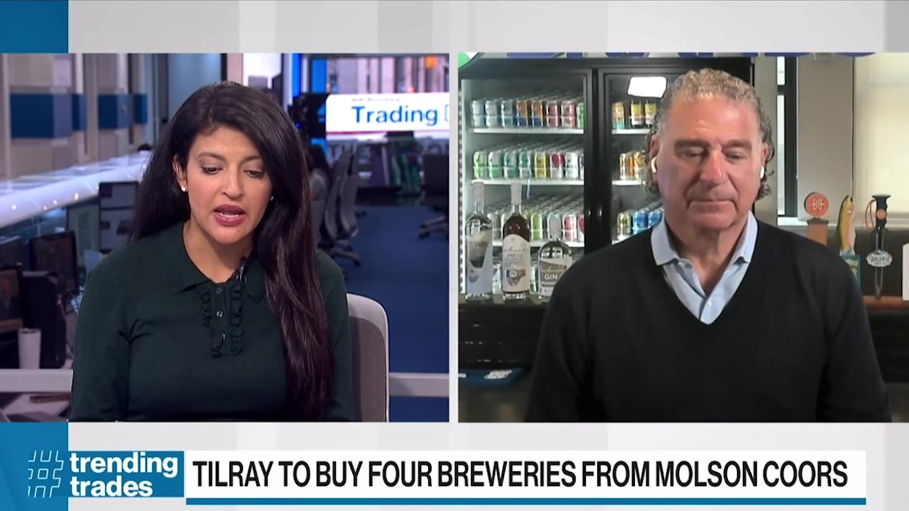 Tilray Brands: Molson Coors Breweries Acquisition BNN Bloomberg Interview With CEO Irwin Simon