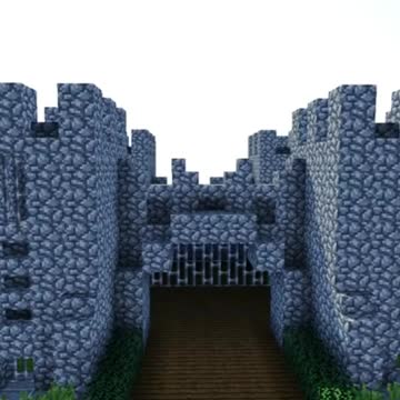 Minecraft build castle