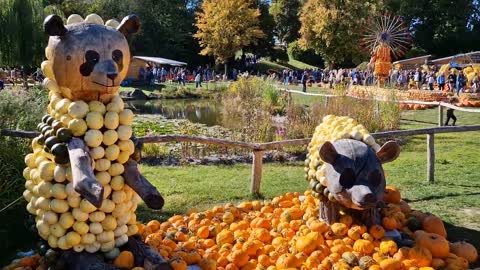 Pumpkin art as you've NEVER seen before _ Pumpkinfestival Ludwigsburg 2022